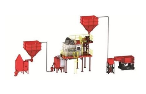 Omega hiekanelvytyslaitteet